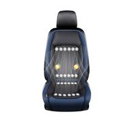 Edeodi Cojines de Asiento de Coche Ventilados Funda de Asiento Delantero de Coche con Masaje Protectores de Asiento de Coche Refrigerantes Universales 12-24V 1 Funda (24 Ventilador Azul)