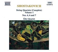 Eder-Quartett - Chostakovitch : Quatuors à cordes n° 4, 6 et 7 (intégrale vol. 1)