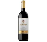 Ederra Reserva - Vino tinto DO Rioja, 100% Tempranillo - 75cl (Paquete de 6)