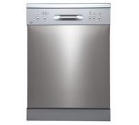 Edesa Lavavajillas EDW- 6130 X Libre Instalación 6 Programas Ancho de 60 cm Nivel Sonoro 49 dB Programas Especiales Acabad en Acero Inoxidable