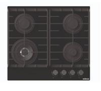 Edesa EGG-6041 TI TR CI B - Placa de Gas Butano 60Cm 4 Fuegos Encendido Electrónico Negra