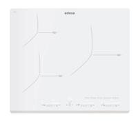 Edesa EIM-6328 B WH /C - Placa de Inducción de 60 Cm 3 Zonas Touch Control Blanco Biselado