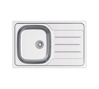 Edesa Fregadero Cocina Veleta SE 79x50 cm | 1 Cubeta, 1 Escurridor