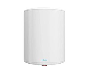 Edesa One 80L, termo eléctrico 80 litros, Calentador de agua vertical, Garantía total 3 años, medidas 85,7 x 43,3 x 45,1cm, color blanco, Fabricado para ser instalado en España