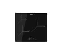 EDESA Placa Inducción EIT-6328 R 3 Áreas Cocción Control Táctil 9 Niveles y Booster Potencia Regulable Bloqueo Seguridad Temporizador Función Stop & Go Potencia Máxima 7kW Color Negro
