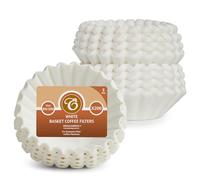 EDESIA ESPRESS - Pack de 600 filtros de papel para café - Tipo cesta - De 8 a 12 tazas - 80/200 mm