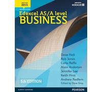 Edexcel AS/A level Business 5th edition Student Book and ActiveBook