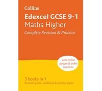 Edexcel GCSE 9-1 Matemáticas Higher – Revisión y práctica completa, ideal 2025/2026 (Collins)