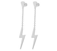 EDFORCE acero inoxidable Pendientes para Mujer Niñas Adolescentes Lightning perno con Harry Potter inspirado, 60 mm/2.4in