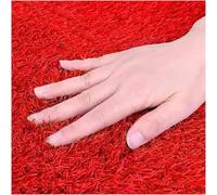 EdfYHSL Cesped Césped Artificial sintético, 3 cm de Espesor, Rojo, Alta Densidad, césped sintético, Parques Infantiles, Estera de césped Falso for jardín Alfombra de césped(100x200cm)