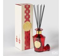 EDG Enzo de Gasperi Ambientador de hogar con varillas "GoldLily" botella cristal 500 ml 3 variantes (1ud) MOROCCAN AMBER