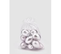 EDG Enzo De Gasperi Enzo De Gasperi Decoración Huevo Chioccia Mate Brillante CF 12 Pz H 6 Cm Lavanda