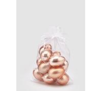 EDG Enzo De Gasperi Enzo De Gasperi Decoración Huevo Chioccia Mate Brillante CF 12 Pz H 6 Cm Salmón