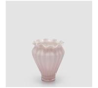 Edg Enzo de Gasperi Vaso Fleur portafiori in vetro rosa D17xH20 cm