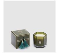Edg - Enzo De Gasperi Vela decorativa de cristal con fragancia "Classic" D8,5xH8,5 cm 4 variantes (1ud) GREEN UTOPIA