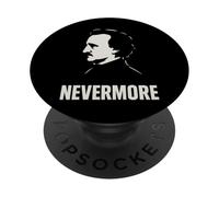Edgar Allan PoE - Abanico de Literatura gótica para poesía Oscura PopSockets PopGrip Adhesivo