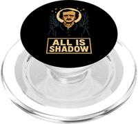 Edgar Allan PoE - Abanico de Literatura gótica para poesía Oscura PopSockets PopGrip para MagSafe