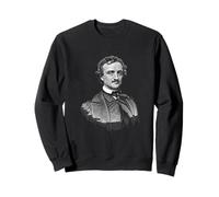 Edgar Allan Poe Autor Retrato Escritor Poeta Tee Sudadera