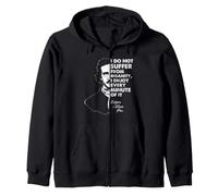 Edgar Allan PoE Cita de Locura Literatura gótica Humor Sudadera con Capucha