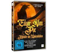 Edgar Allan Poe - Die unheimlichen Geschichten 3-DVD-Box mit 5 Filmklassikern - Kult Horror, Mystery und Gothic-Spannung aus drei Jahrzehnten für Fans klassischer Literaturverfilmungen [3 DVDs]