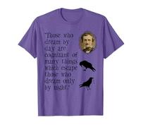 Edgar Allan Poe Dream By Day Camisa Camiseta