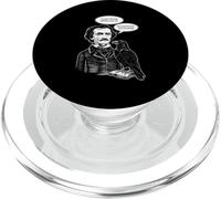 Edgar Allan PoE Fan Figura literaria clásica literaria PopSockets PopGrip para MagSafe