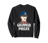 Edgar Allan PoE Gramática Poelice Maestro Humor Literario Sudadera