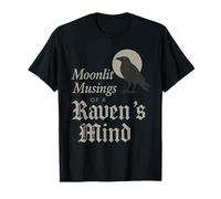 Edgar Allan PoE Nevermore Gothic Macabro Book Lover Look Camiseta