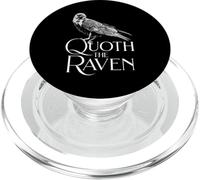 Edgar Allan PoE Nevermore Quoth El Cuervo PopSockets PopGrip para MagSafe