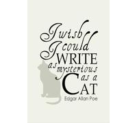 Edgar Allan Poe Notebook:: Blank Lined Ruled Notebook with 6x9 120 Pages, Edgar Allan Poe, Quote Journal,oetry Notebook, A Journal for Writers, ... Gift, Book Journals Gift for best Friend.