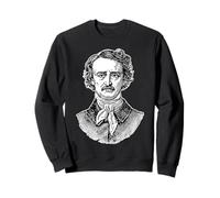 Edgar Allan PoE Retrato Grabado Sudadera