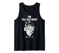 Edgar Allan PoE Tell-Tale Heart Arte de Literatura gótica Camiseta sin Mangas