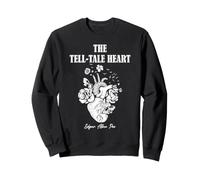 Edgar Allan PoE Tell-Tale Heart Arte de Literatura gótica Sudadera