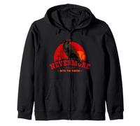 Edgar Allen PoE del Poema The Raven Design Nevermore Raven Sudadera con Capucha