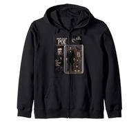 Edgar Allen PoE Figura de acción Historias de Miedo Leer Amante Sudadera con Capucha