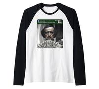 Edgar Allen PoE Hay Movimiento en su Puerta de Entrada Tonto Camiseta Manga Raglan