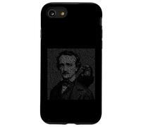 Edgar Allen PoE & Raven - Lector de ratón de Biblioteca de Lectura Carcasa para iPhone SE (2020) / 7/8