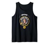 Edgar Clan Insignia de tartán escocés Camiseta sin Mangas