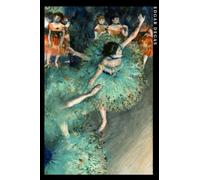 Edgar Degas: Bailarina en verde. Cuaderno de notas. Design artístico y elegante.