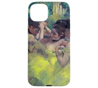 Edgar Degas Bailarines Amarillos para Artistas y Bailarinas Carcasa para iPhone 15 Plus