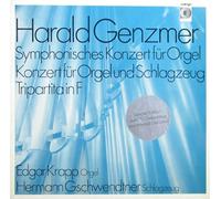 Edgar Krapp - Genzmer: Symphonisches Konzert für Orgel / Konzert für Orgel und Schlagzeug / Tripartita in F [Vinyl LP] [Schallplatte]