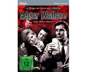 Edgar Wallace (The Edgar Wallace Mysteries) / 12 Folgen der Krimiserie von Altmeister Edgar Wallace (Pidax Serien-Klassiker) [4 DVDs]