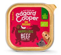 Edgard & Cooper Adult BIO Organic Ternera Tarrina para Perros 17 x 100 gr
