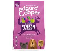 Edgard & Cooper Adult Grain Free Venado y Pato de Corral Fresco 2 x 12 kg