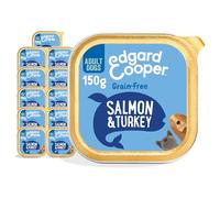 Edgard & Cooper Adult Grain Free Salmón y Pavo Perro Tarrinas 11 x 150 gr