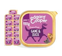 Edgard & Cooper Comida Húmeda para Perros Adultos Paté Perros Natural Sin Cereales Tarrinas 150g x 11 Venado & Pato Fresco, Alimentación Sana Sabrosa y Equilibrada, Carne Fresca