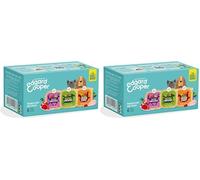 Edgard Cooper Comida Humeda Perros, Adultos, (Pollo/Pavo, Cornero/Ternera, Venado/Pato Fresco 6 x 100g), Alimento húmedo Natural sin Cereales, Carne Fresca, sin azúcares añadidos, proteína de Calidad