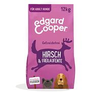 Edgard Cooper Comida para Perros, Comida Seca para Perros, Pato de Ciervo, 12 kg, Comida Seca sin Cereales sin azúcar, Ingredientes Naturales y Carne Fresca, Llena de aminoácidos Esenciales