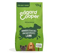 Edgard & Cooper Comida para perros Seca Sin Cereales Hipoalergénica Comida Perro Adulto Adulto Natural 12kg Cordero con mucha carne fresca, Comida sabrosa y equilibrada, Monoproteína