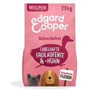 Edgard & Cooper - Comida Seca para Cachorros (Pato y Pollo, 2,5 kg), Comida Seca para Perros, sin Cereales, Ingredientes Naturales y Carne Fresca, Llena de aminoácidos Esenciales